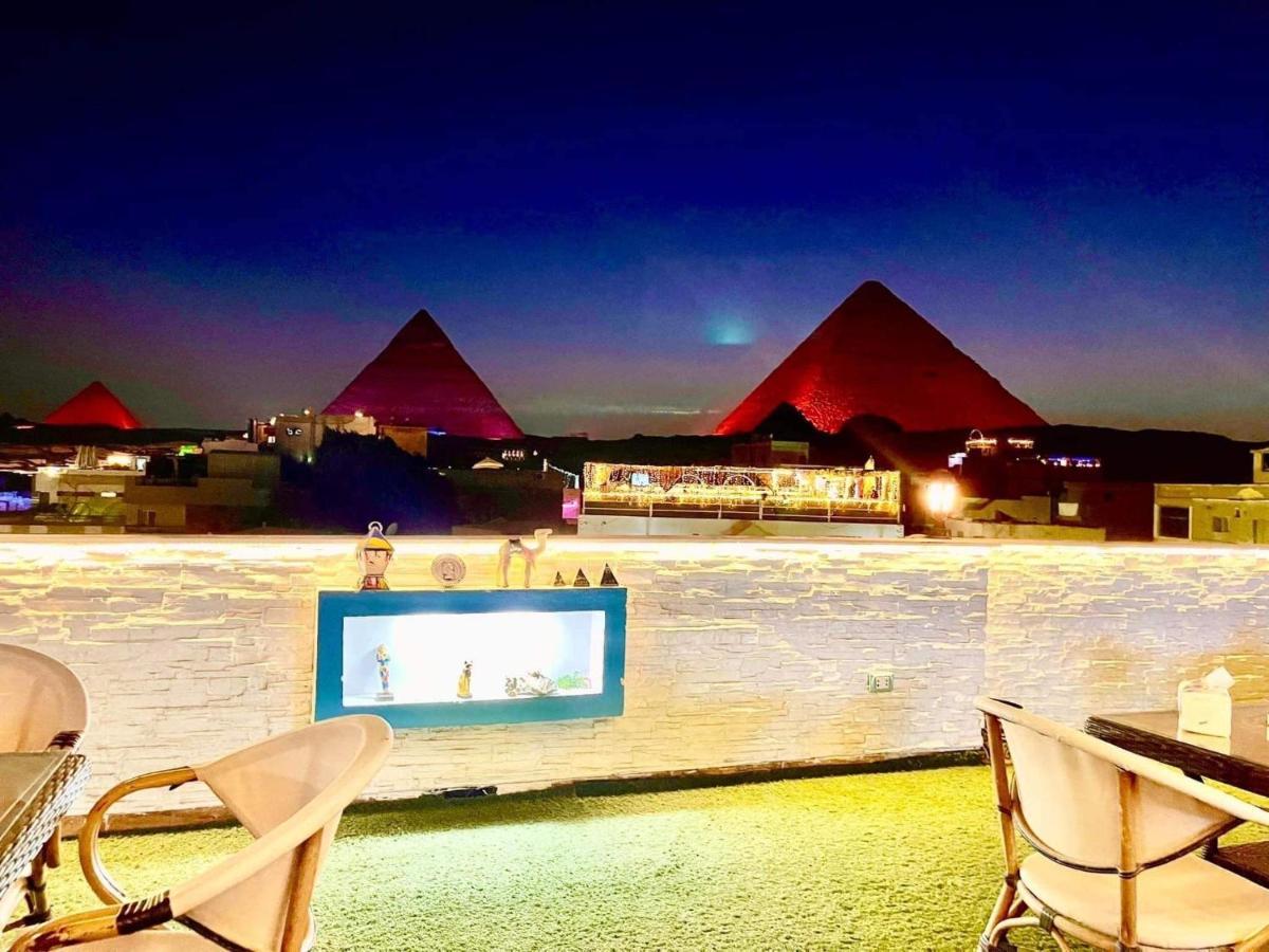 Cheops Pyramids Inn Kafret el-Gabal Exterior foto