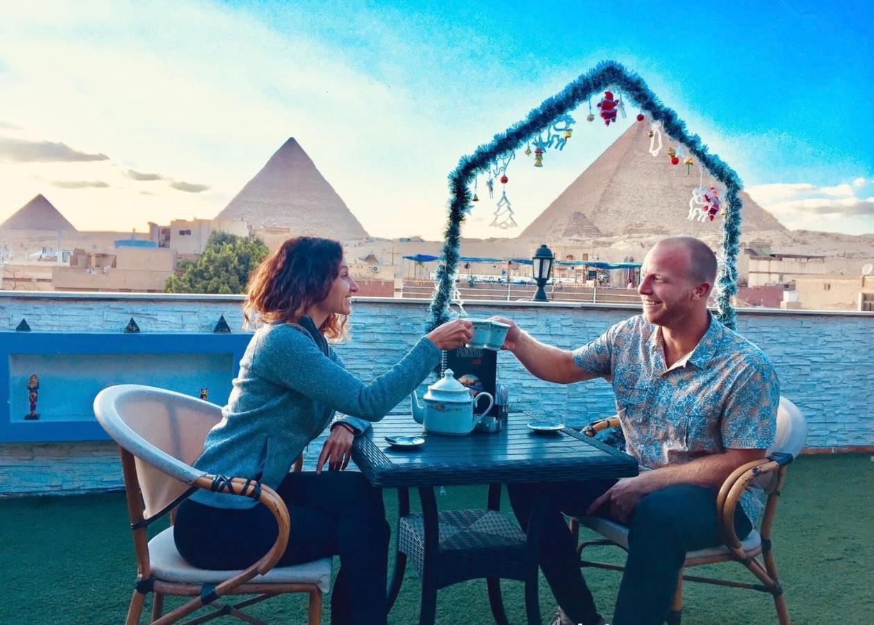 Cheops Pyramids Inn Kafret el-Gabal Exterior foto